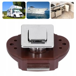 Button latch lock square metal wardrobe