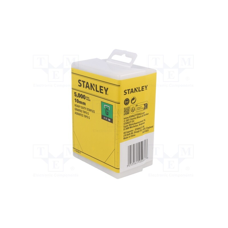 1 pcg x STANLEY - 1-TRA706-5T - Staples, 10mm, 5000pcs, TYP G4 11