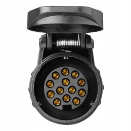 13 pin trailer hitch plug shape socket