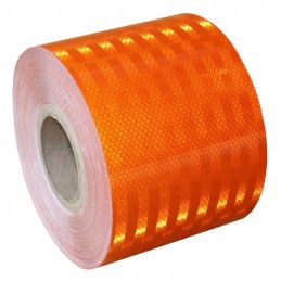 Self-adhesive contour reflective tape, yellow, 25 m