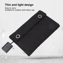 15 inch foldable solar panel with waterproof output