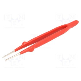 1 pcs x DONAU ELEKTRONIK - PZ27 - Tweezers, 160mm, Blades: elongated,narrow, Tipwidth: 1mm