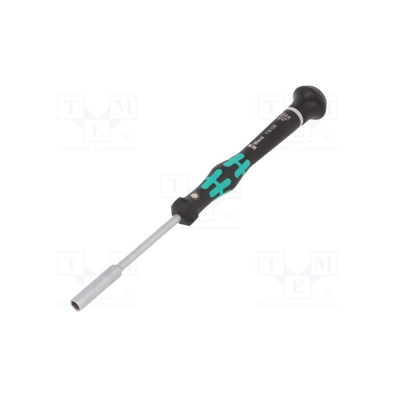 1 pcs x WERA - 5118136001 - Screwdriver, 6-angles socket, precision, Kraftform Micro