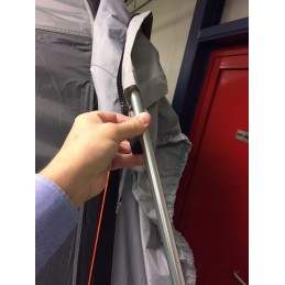 A vestibule tent for a Porti Air Eurotrail camper