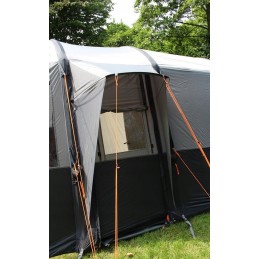 A vestibule tent for a Eurotrail van bus camper
