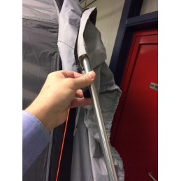 A vestibule tent for a Eurotrail van bus camper