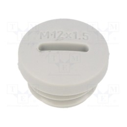 1 pcs x PMA - 514-M12 - Stopper, M12, 1.5, polyamide