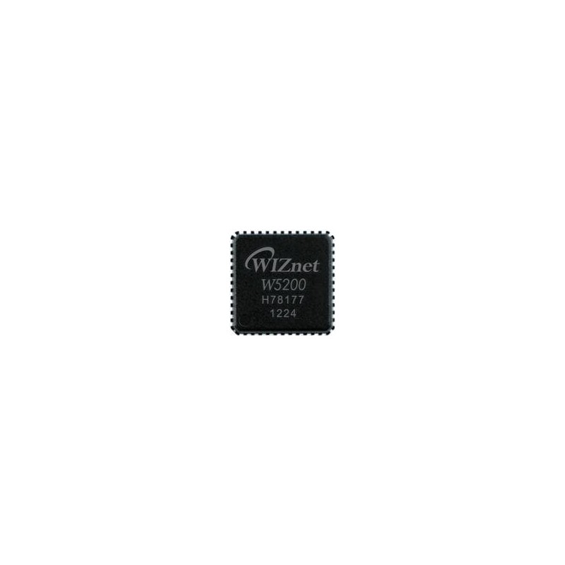 1 pcs : W5200 - Ethernet ICs 3-IN-1 ENET CONTR TCP/IP+MAC+PHY