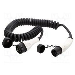 1 pcs x DIGITUS - DK-3P16-S-075 - Cable: eMobility, 2x0.5mm2,5x2.5mm2, 400V, 11kW, IP55, 16A, 7.5m