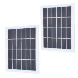2pcs portable solar panel 2w 6v mini
