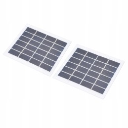 2pcs portable solar panel 2w 6v mini