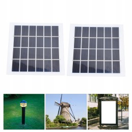 2pcs portable solar panel 2w 6v mini