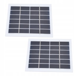 2pcs portable solar panel 2w 6v mini