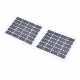 2pcs portable solar panel 2w 6v mini