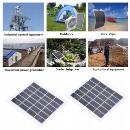 2pcs portable solar panel 2w 6v mini