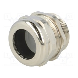 1 pcs x BM GROUP - 2540 - Cable gland, M40, 1.5, IP68, brass, Body plating: nickel