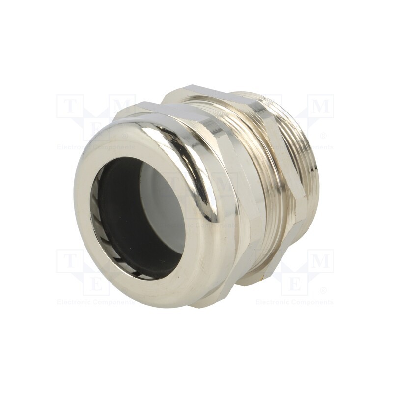 1 pcs x BM GROUP - 2540 - Cable gland, M40, 1.5, IP68, brass, Body plating: nickel