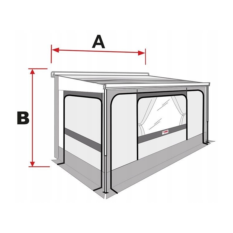 Privacy ultra light 300 fiamma awning cover