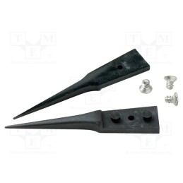 1 pcs x LINDSTRu00d6M - TL 5ACF - Tip, ESD, Type of tweezers: straight, 2pcs, SA.TL5CFR-SA
