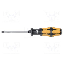 1 pcs x WERA - 5018262001 - Screwdriver, slot, for impact,assisted with a key, 4,5x0,8mm