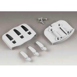 Folding hanger with 3 hooks for camper, gray f