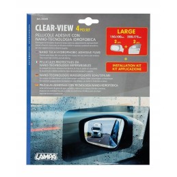 Rain cover for bus mirrors