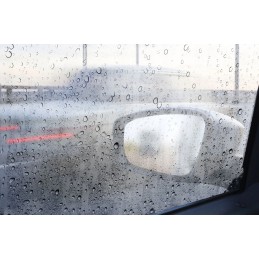 Rain cover for bus mirrors
