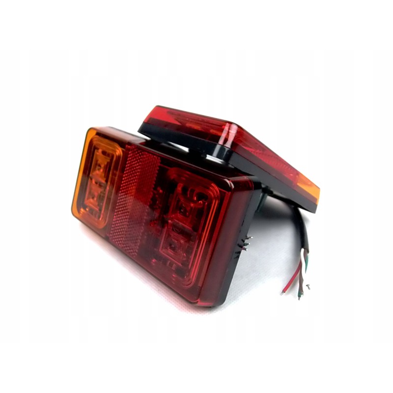 LED rear lamp, diodes for trailers, 12 24v, set