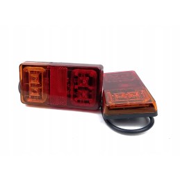 LED rear lamp, diodes for trailers, 12 24v, set