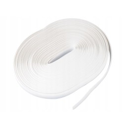 Decorative masking wedge for 12mm white strips, 10m, for a caravan