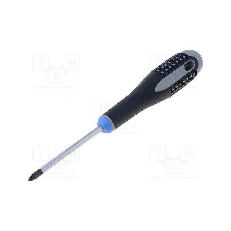 1 pcs x BAHCO - BE-8810 - Screwdriver, Pozidriv®, PZ1, Blade length: 75mm