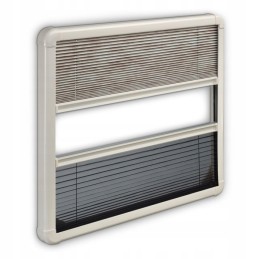 Pleated roller blind for the S7P window 513x437mm Dometic in wa