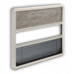 Pleated roller blind for the S7P window 513x437mm Dometic in wa