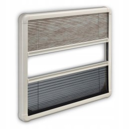 Pleated roller blind for the S7P window 513x437mm Dometic