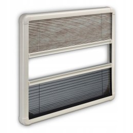 Pleated roller blind for the S7P window 938x437 mm Dometic