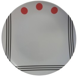 Berger dots plate dinner plate 25 cm