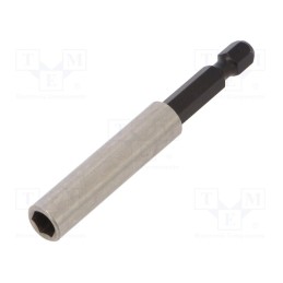1 pcs x WIHA - 1894 - Holders for screwdriver bits, Socket: 1/4', Overall len: 74mm