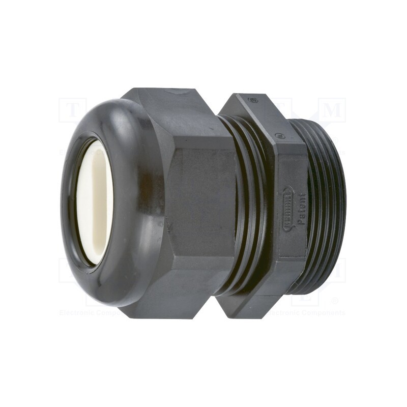 1 pcs x HUMMEL - 1.587.2016.51 - Cable gland, M20, 1.5, IP65, polyamide, black, Holes no: 1, 11.5x5mm