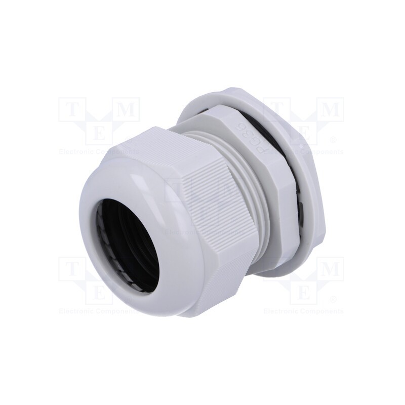 1 pcs x KSS WIRING - EG-36GY1 - Cable gland, PG36, IP68, polyamide, grey, UL94V-2, 24.4mm