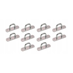 Hook, grip, guide, cable holder, h 30, 10 pcs