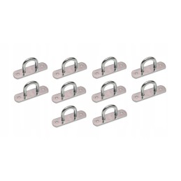 Hook, grip, guide, cable holder, h 25, 10 pcs