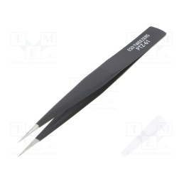 1 pcs x ENGINEER - PTZ-61 - Tweezers, Blade tip shape: sharp, Tweezers len: 125mm, ESD