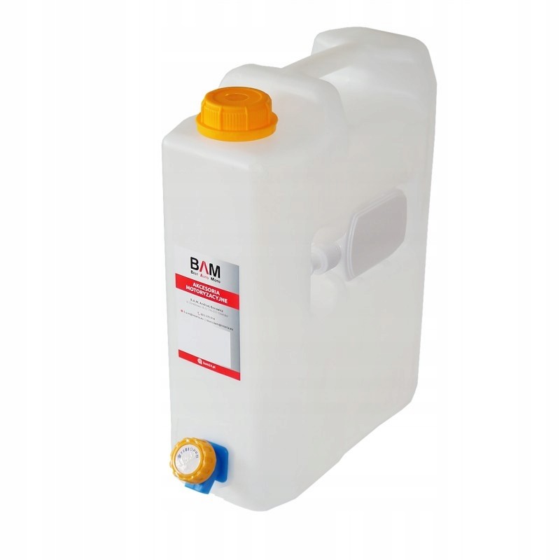 Water bank container 10l, tap dispenser