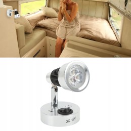 Wall lamp 12v LED aluminum rotating lamp