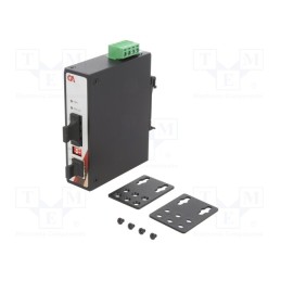 1 pcs x Comparta - MEGU-0201-M - Media converter, GIGA ETHERNET/multi-mode fiber, 12÷48VDC, 2.2W