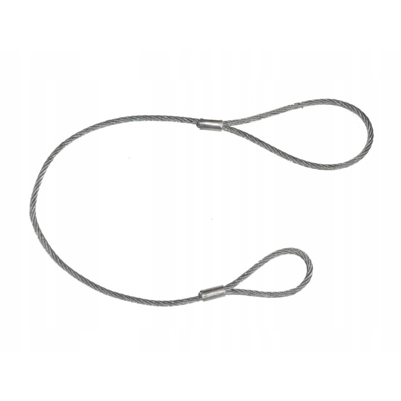 Steel safety cable for trailers 0-5m