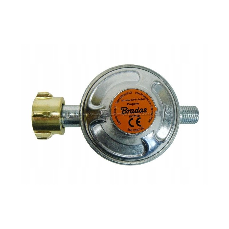 Gazi reducer 50 mbar 1 5 kg h for 11 kg cylinders