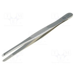 1 pcs x C.K - T2307 - Tweezers, 145mm, Blades: elongated, Tipwidth: 3.5mm, 28g