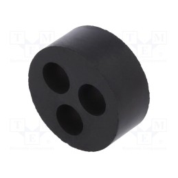 1 pcs x LAPP - 53340310 - Insert for gland, 10mm, M40, IP54, NBR rubber, Holes no: 3