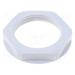 1 pcs x LAPP - 53119240 - Nut, M32, halogen free, polyamide, UL94V-0, 41mm, grey, -20÷100°C